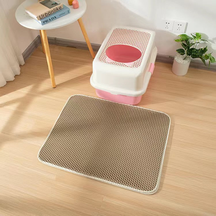 Pet Litter Mat | Waterproof Double Layer Design