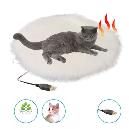 Cozy Pet Heating Pad | Soft USB Warm Cushion