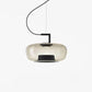 Sleek Glass Hanging Light | Simple Scandinavian Style