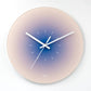 Stylish Glass Wall Clock | Orange Gradient Face