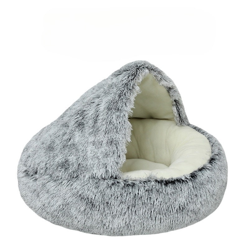 Cozy Pet Mattress | Soft Folding Round Bed Design - HappyKidMart