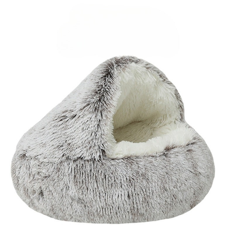 Cozy Pet Mattress | Soft Folding Round Bed Design