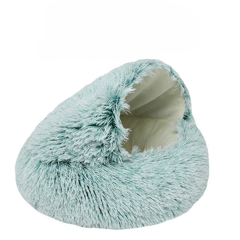 Cozy Pet Mattress | Soft Folding Round Bed Design