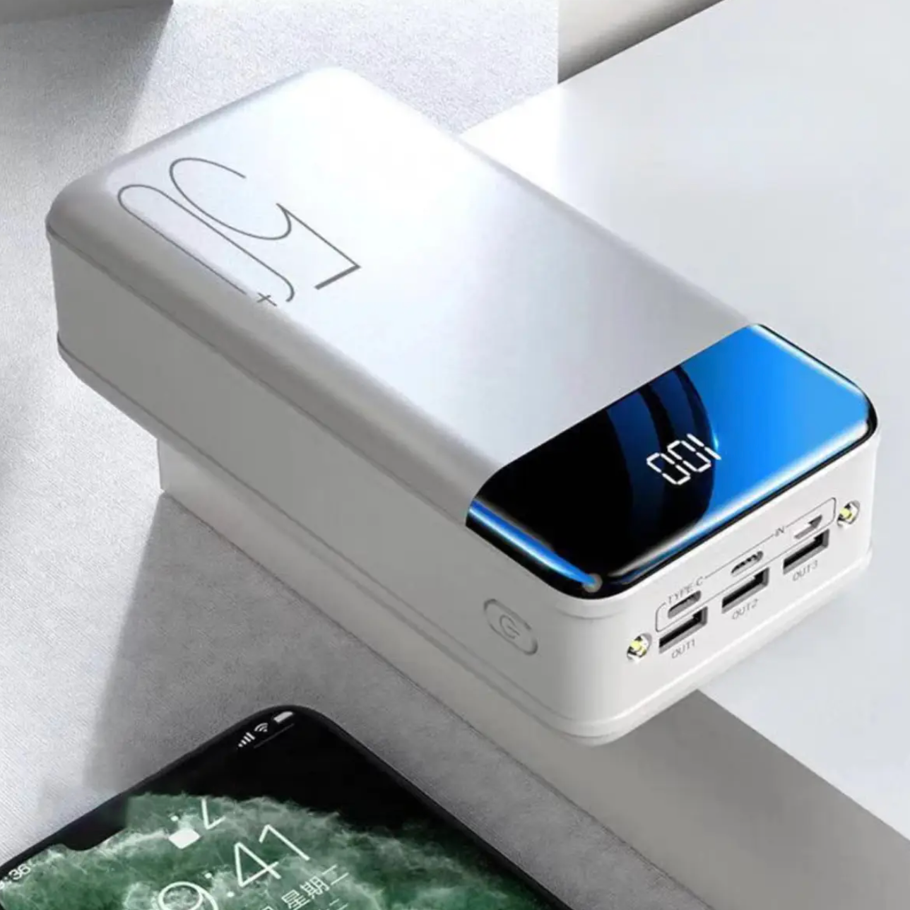 Large Portable Charger 100000mAh Multi Device Power