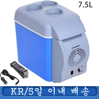 Compact Car Fridge Box | 6L Dual Zone Cooling