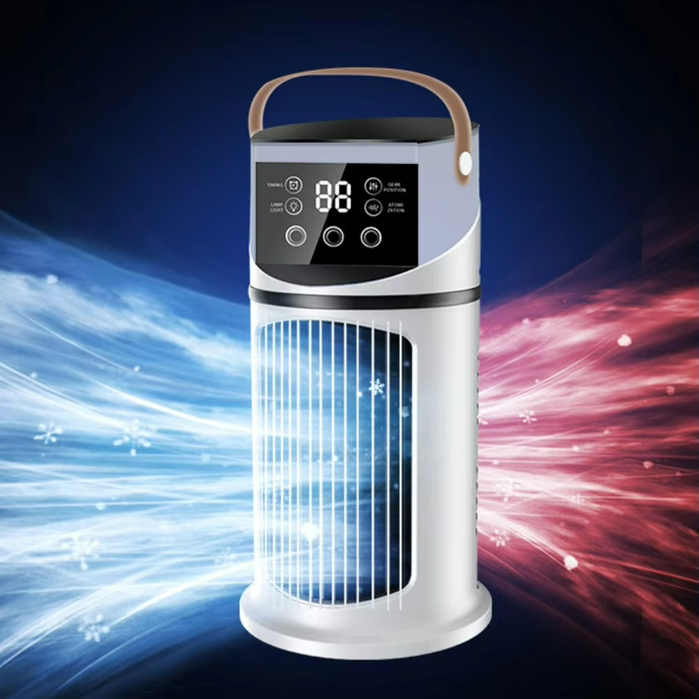 Compact Air Cooler Fan With 9 Speed Settings - HappyKidMart