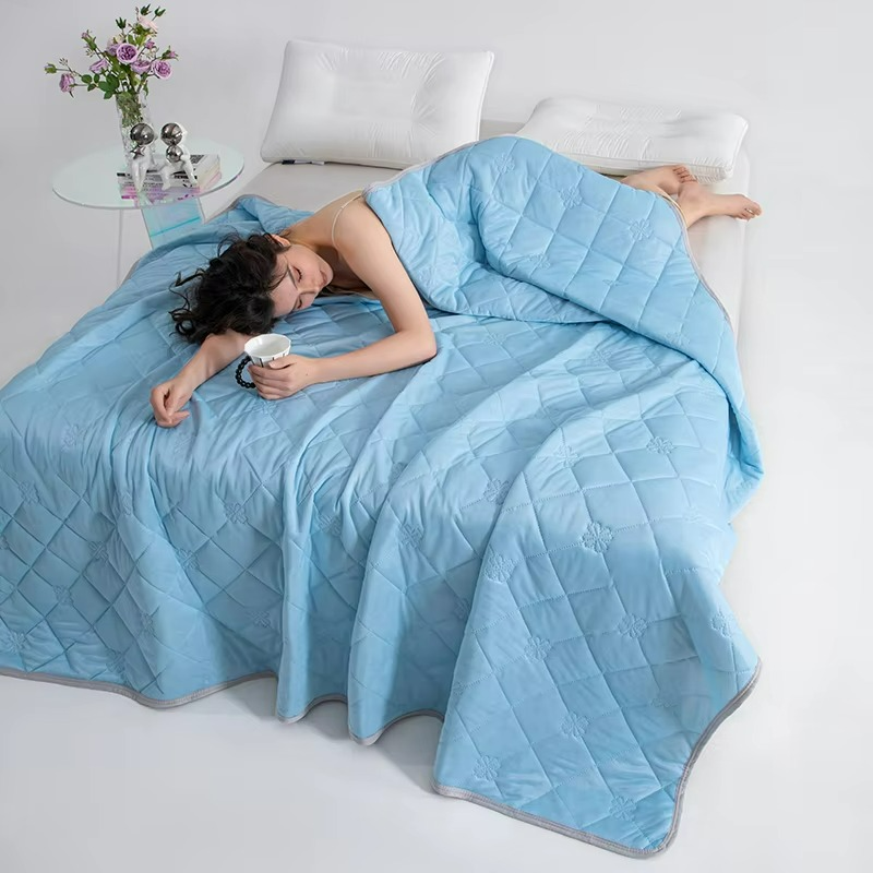 Breathable Dual Layer Temperature Control Blanket - HappyKidMart