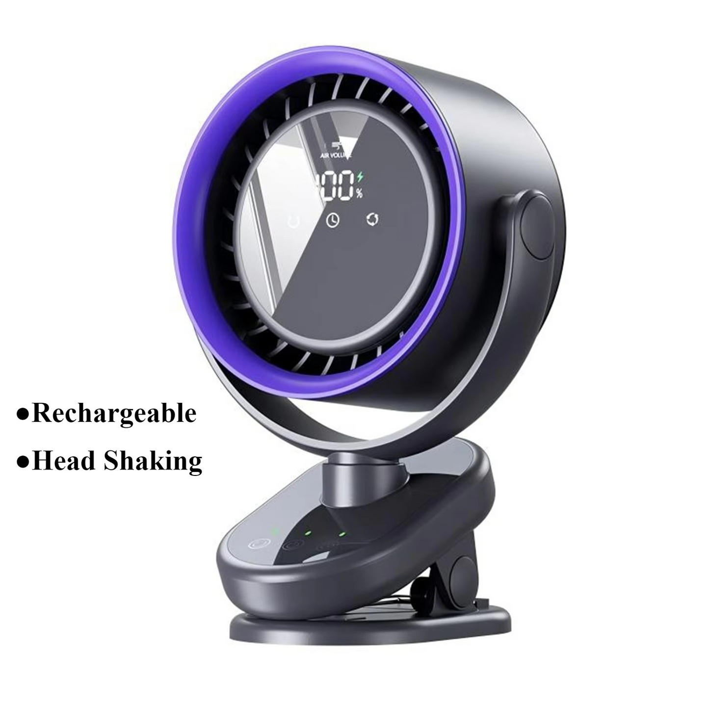 Compact Rechargeable Cooling Fan