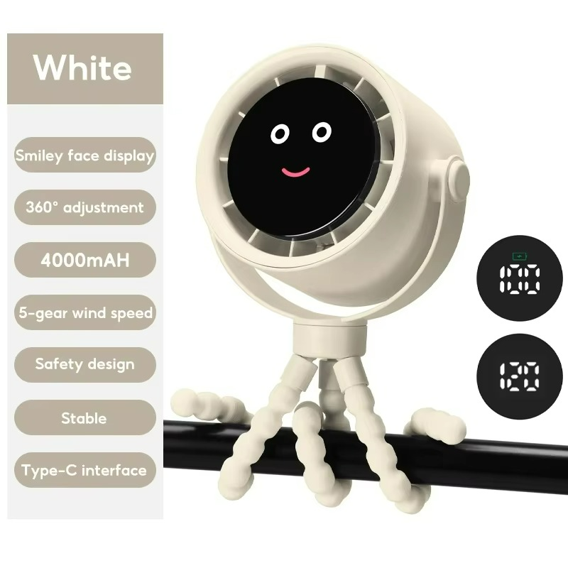Compact Rechargeable Cooling Fan