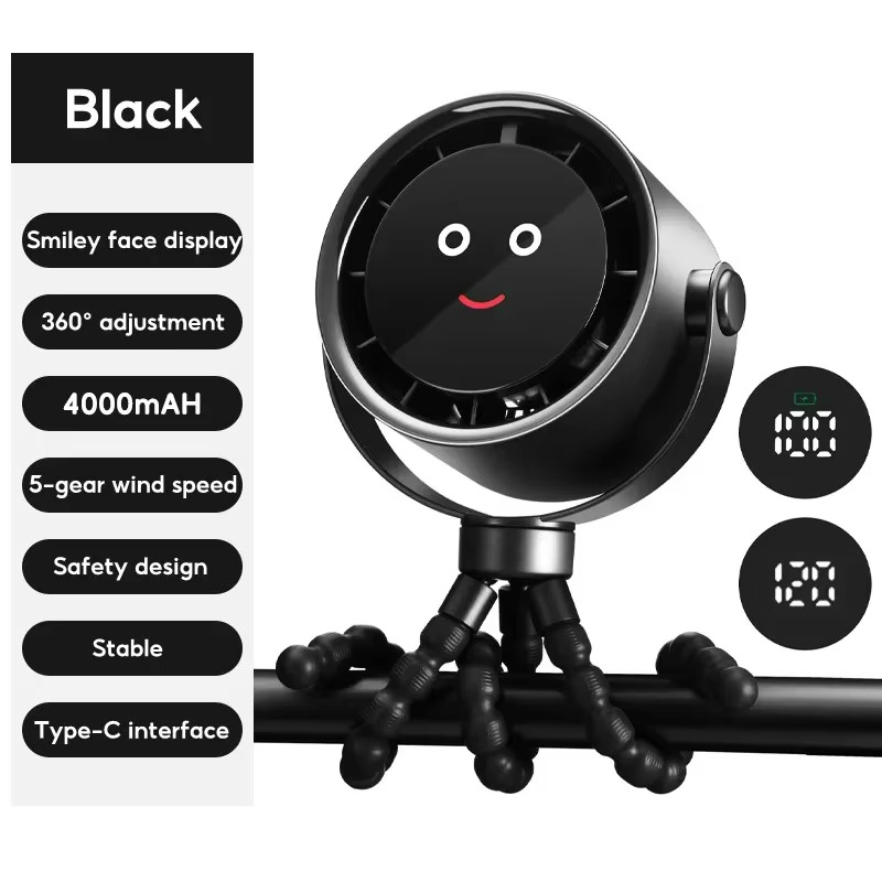 Compact Rechargeable Cooling Fan