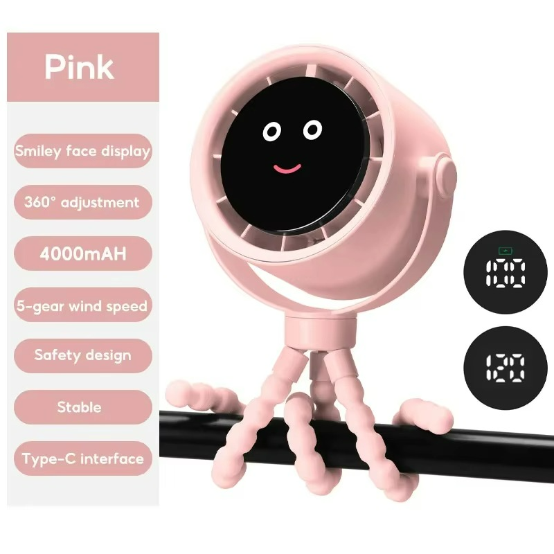 Compact Rechargeable Cooling Fan