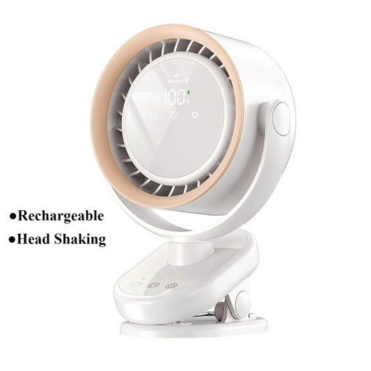 Compact Rechargeable Cooling Fan - HappyKidMart