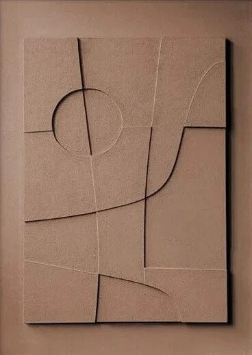 Modern Geometric Wall Decor Canvas Art