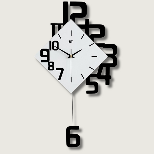 Unique Asymmetric Wall Clock - HappyKidMart