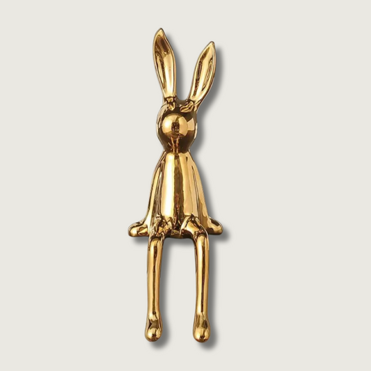 Luxury Golden Bunny Home Decoration - HappyKidMart