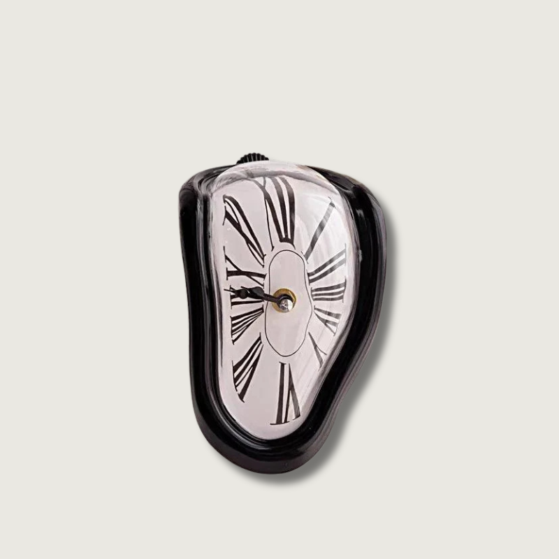 Unique Melted Wall Clock Roman Numerals Design - HappyKidMart
