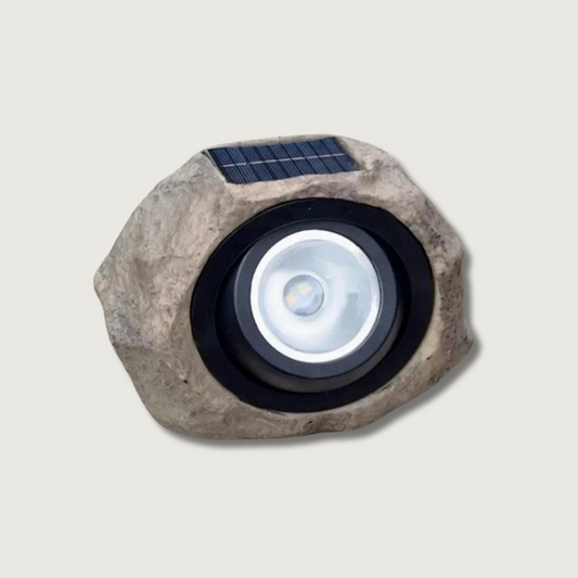 Outdoor Solar Stone Lamp - HappyKidMart