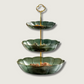 3 Tier Kitchen Serving Tray | Mint Green Decorative Stand - HappyKidMart