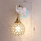 Sparkling Glass Sconce | Elegant Dance Theme