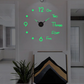 Stylish Wall Clock with 3D Number Display