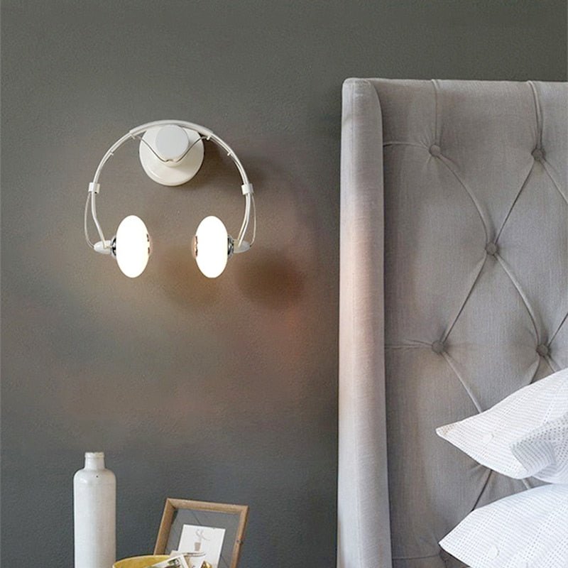 Stylish Wall Light | Funky Music Headphones