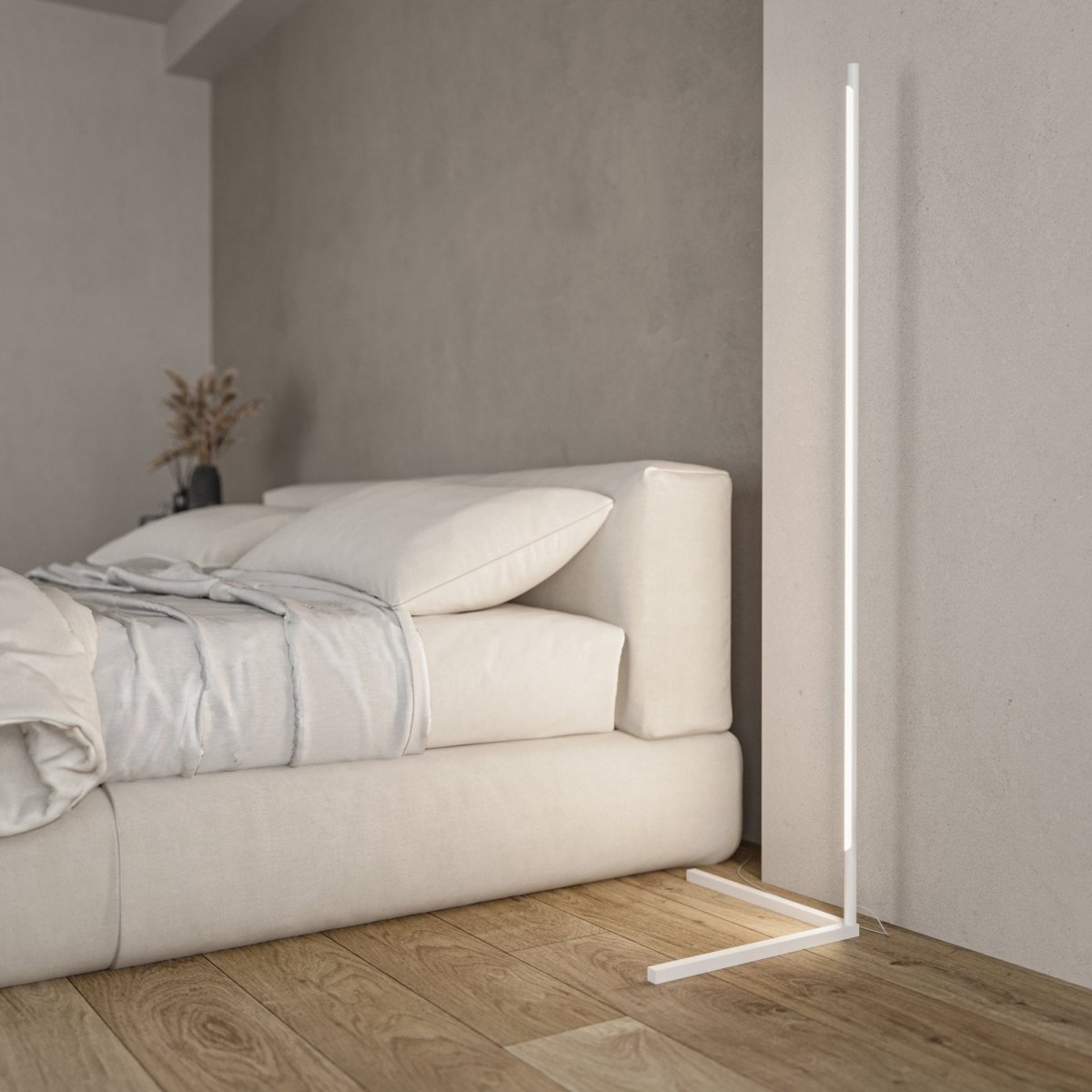Sleek LED Standing Lamp | Compact Slim Design