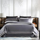 Luxury Soft Bedding Duvet Set With Elegant Trim