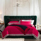 Luxury Soft Bedding Duvet Set With Elegant Trim