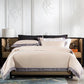 Luxury Soft Bedding Duvet Set With Elegant Trim