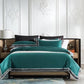 Luxury Soft Bedding Duvet Set With Elegant Trim