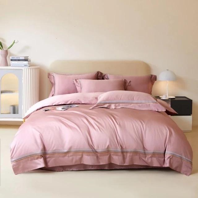 Soft Cotton Orange Bedding Set