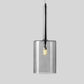 Modern Glass Pendant Lighting | Clear Red Hanging Lamp