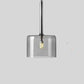 Modern Glass Pendant Lighting | Clear Red Hanging Lamp