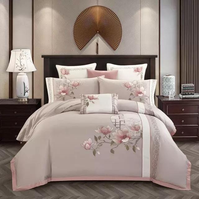 Beautiful Pink Blossom Printed Sheets - HappyKidMart