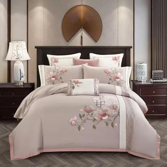 Beautiful Pink Blossom Printed Sheets - HappyKidMart