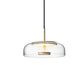 Stylish Glass Pendant Lighting | Stone Decor Disc