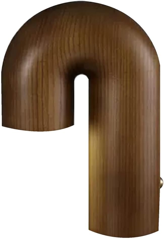 Simple Wooden Desk Lamp | Arc Shape Design