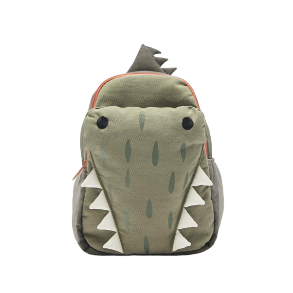 Fun Dino Backpack | Cool Spiky Croc Design - HappyKidMart