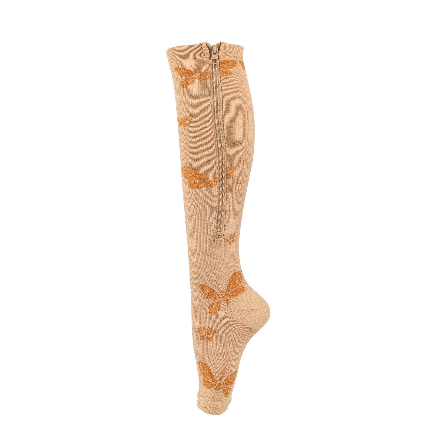 Easy On Zipper Compression Socks