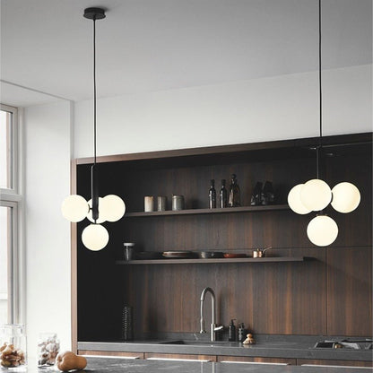 Stylish Glass Hanging Light | Globe Style Pendant