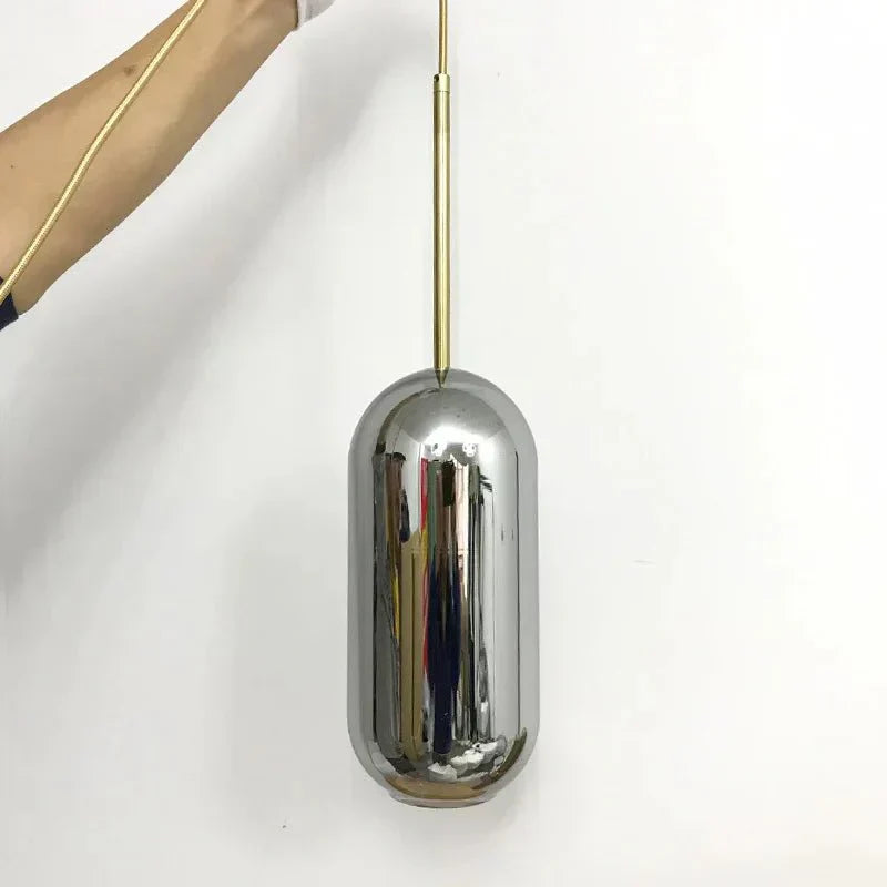 Luxury Metal Pendant Lighting | Gold Steel Shade
