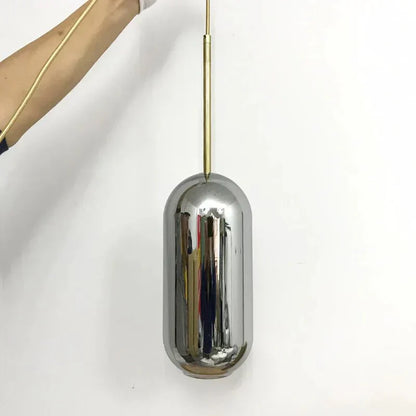 Luxury Metal Pendant Lighting | Gold Steel Shade