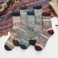 Warm Snowflake Patterned Socks