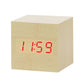 Stylish Wooden LED Digital Clock