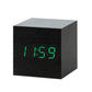 Stylish Wooden LED Digital Clock