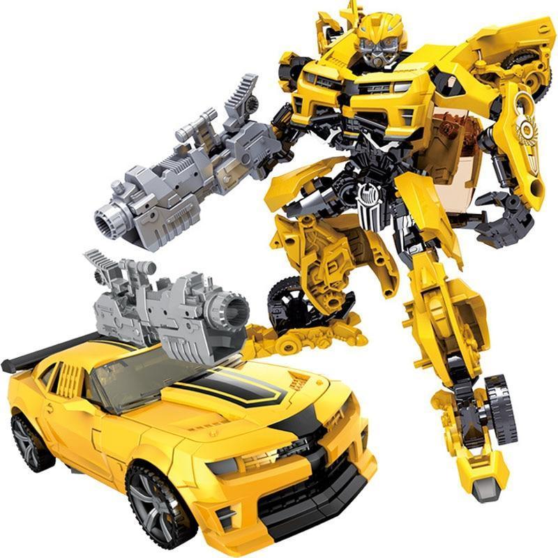 Fun Kids Transformer Bumblebee Action Figures Ages 5+ - HappyKidMart