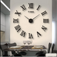Stylish Wall Clock with 3D Number Display