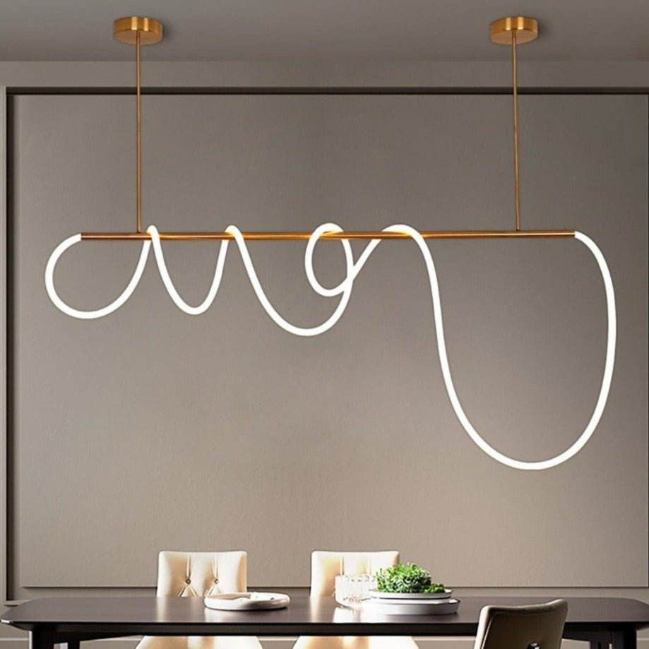 Stylish LED Hanging Light | Flexible Cord Design