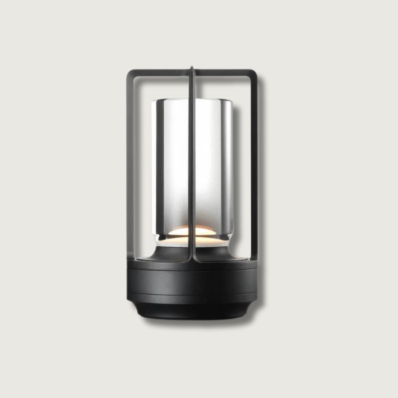 Contemporary Metal Glass Desk Lamp - HappyKidMart