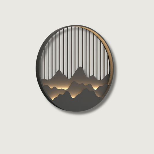 Rustic Landscape LED Outdoor Wall Light - HappyKidMart